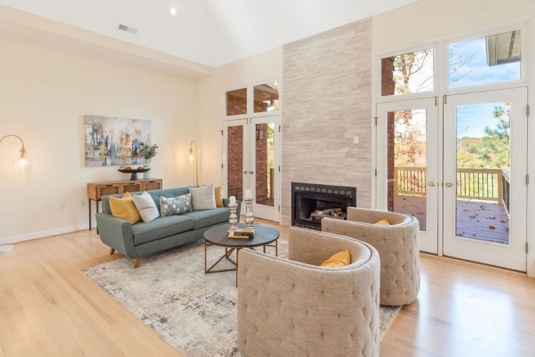 What should you not do when staging a house